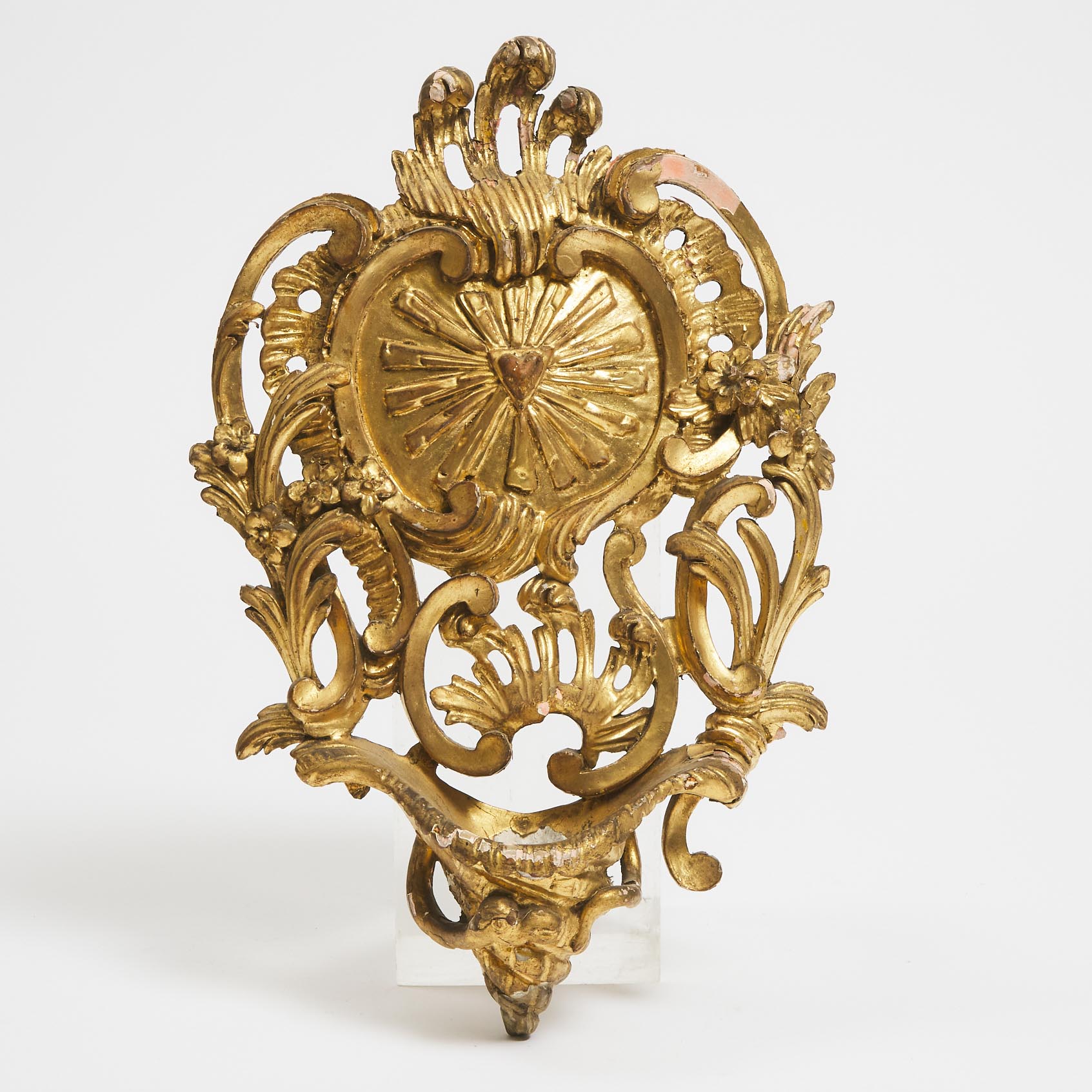 Louis XV Style Giltwood Benetier,