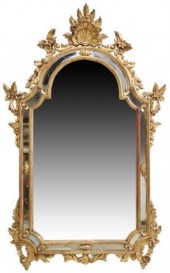 LOUIS XV STYLE GILTWOOD PARCLO
