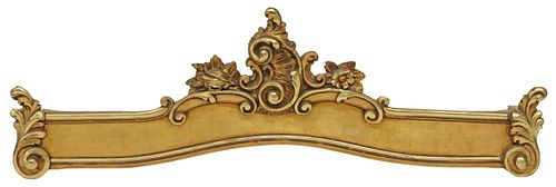 LOUIS XV STYLE GILTWOOD SCROLLED