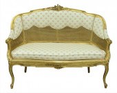 LOUIS XV STYLE GILTWOOD SETTEE