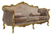 LOUIS XV STYLE GILTWOOD UPHOLS