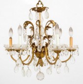 LOUIS XV STYLE GLASS BALUSTER