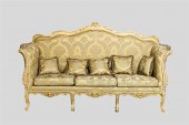 LOUIS XV STYLE GOLD PAINTED TH