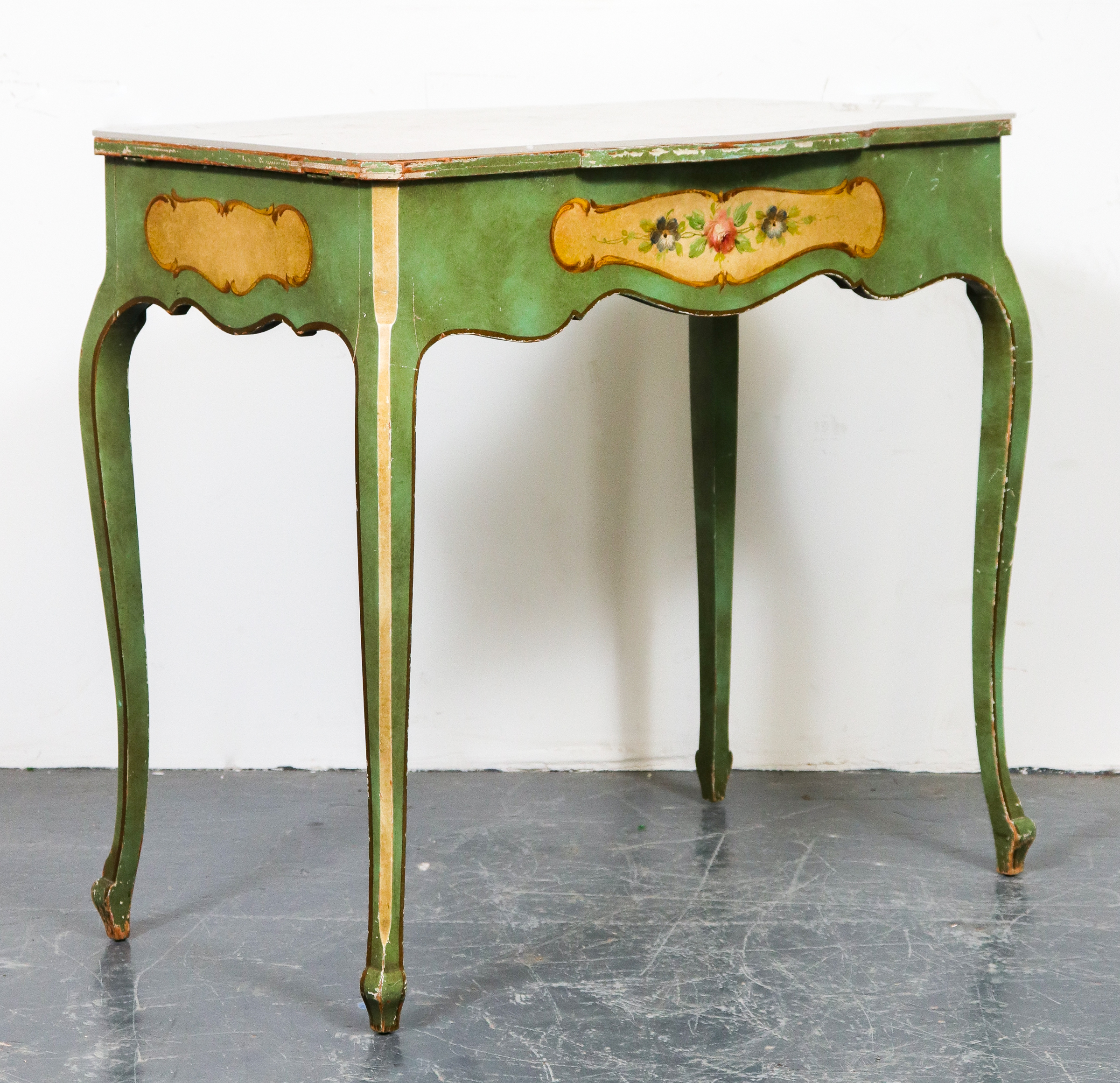 LOUIS XV STYLE HAND-PAINTED