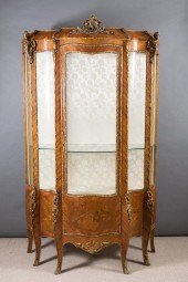LOUIS XV STYLE INLAID AND ORMO