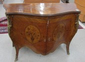 LOUIS XV STYLE INLAID DOUBLE-D