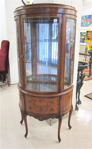 LOUIS XV STYLE INLAID MAHOGANY