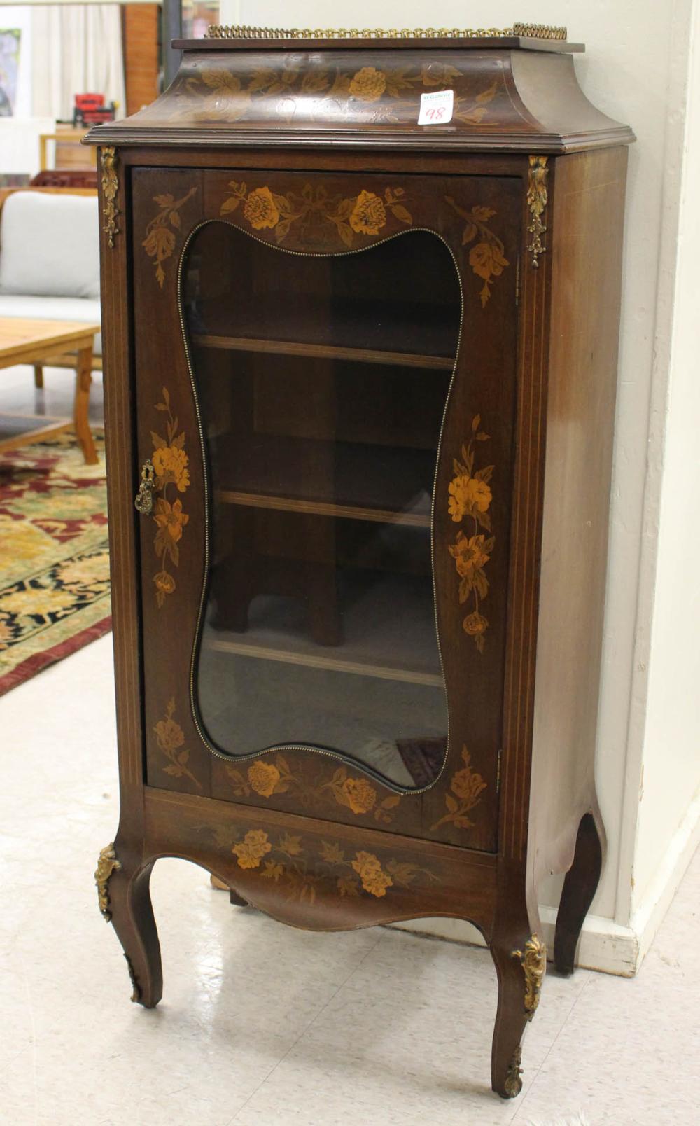 LOUIS XV STYLE INLAID MAHOGANY