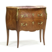 LOUIS XV STYLE INLAID MARBLE T