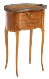 LOUIS XV STYLE KIDNEY-FORM NIG