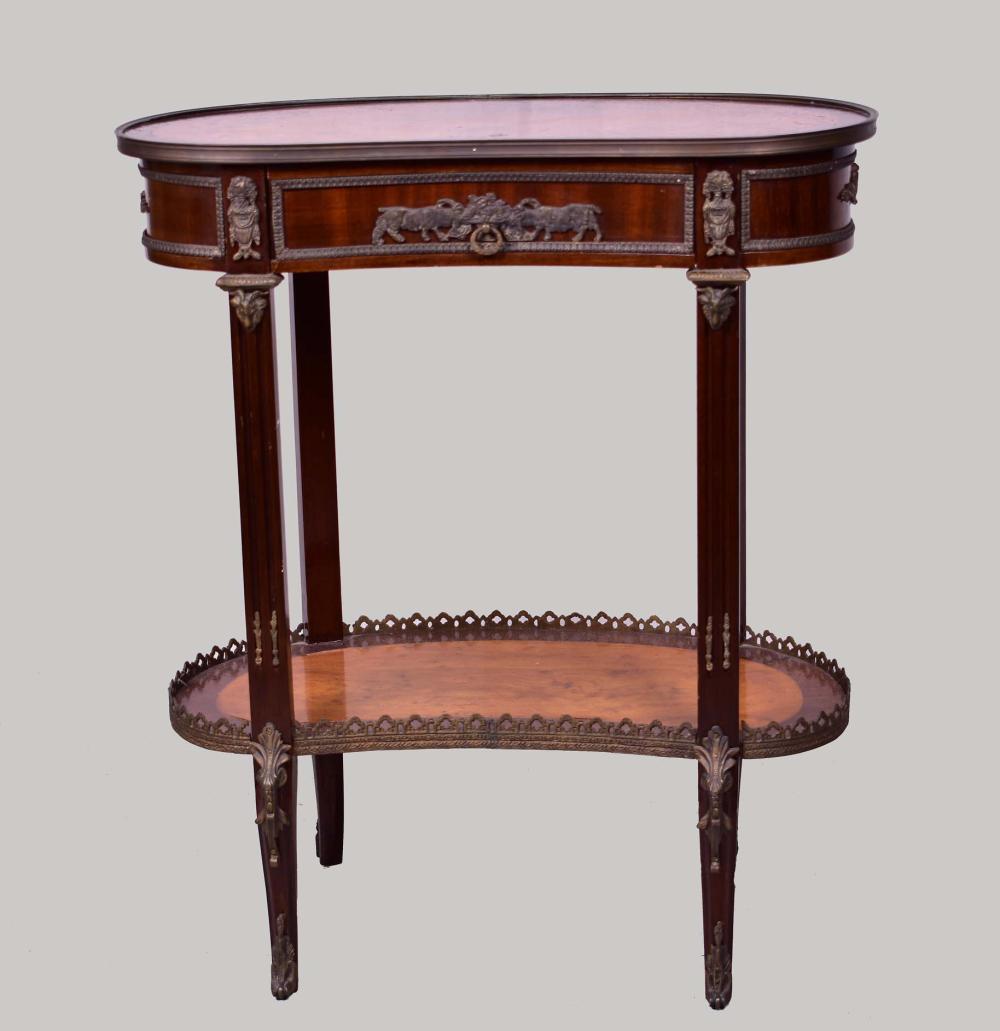 LOUIS XV STYLE KIDNEY SHAPED