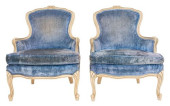 LOUIS XV STYLE LACQUERED ARM C