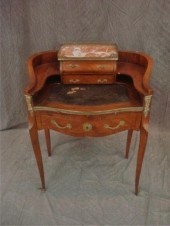 Louis XV Style Leathertop & Ma