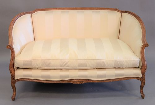 LOUIS XV STYLE LOVESEAT WITH CUSTOM