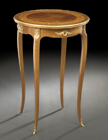Louis XV-Style Mahogany and