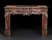 Louis XV-Style Mahogany and Ma