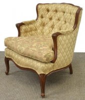 LOUIS XV STYLE MAHOGANY BERGER
