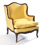LOUIS XV STYLE MAHOGANY BERGER