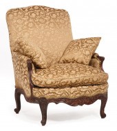 LOUIS XV-STYLE MAHOGANY BERGER