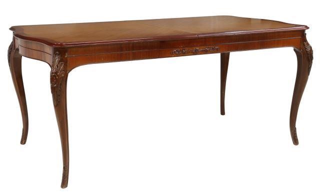 LOUIS XV STYLE MAHOGANY EXTENSION