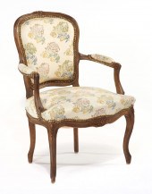 LOUIS XV STYLE MAHOGANY FAUTEU