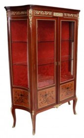 LOUIS XV STYLE MAHOGANY MARQUE