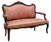 LOUIS XV STYLE MAHOGANY SALON