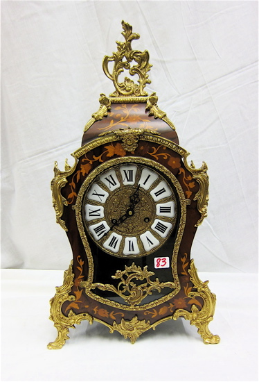 LOUIS XV STYLE MANTEL CLOCK