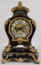 LOUIS XV STYLE MANTEL CLOCK, F