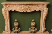LOUIS XV STYLE MARBELIZED PLAS
