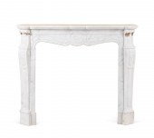 LOUIS XV STYLE MARBLE POMPADOU