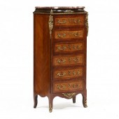 LOUIS XV STYLE MARBLE TOP PARQ