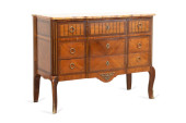 LOUIS XV STYLE MARBLE TOP FREN