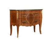 LOUIS XV STYLE MARBLE TOP PARQ