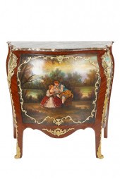 LOUIS XV STYLE MARBLE TOP COMM