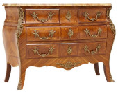 LOUIS XV STYLE MARBLE-TOP BOMB