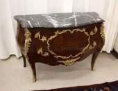 LOUIS XV STYLE MARBLE-TOP BOMB
