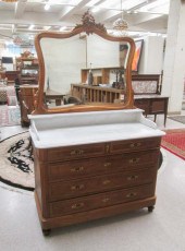 LOUIS XV STYLE MARBLE-TOP DRES