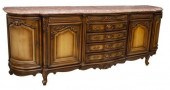 LOUIS XV STYLE MARBLE-TOP FRUI
