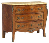 LOUIS XV STYLE MARBLE-TOP MARQ