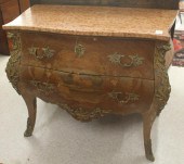 LOUIS XV STYLE MARBLE-TOP MARQ