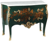 LOUIS XV STYLE MARBLE-TOP ORMO