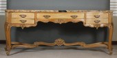 LOUIS XV-STYLE MARBLE-TOP SIDE