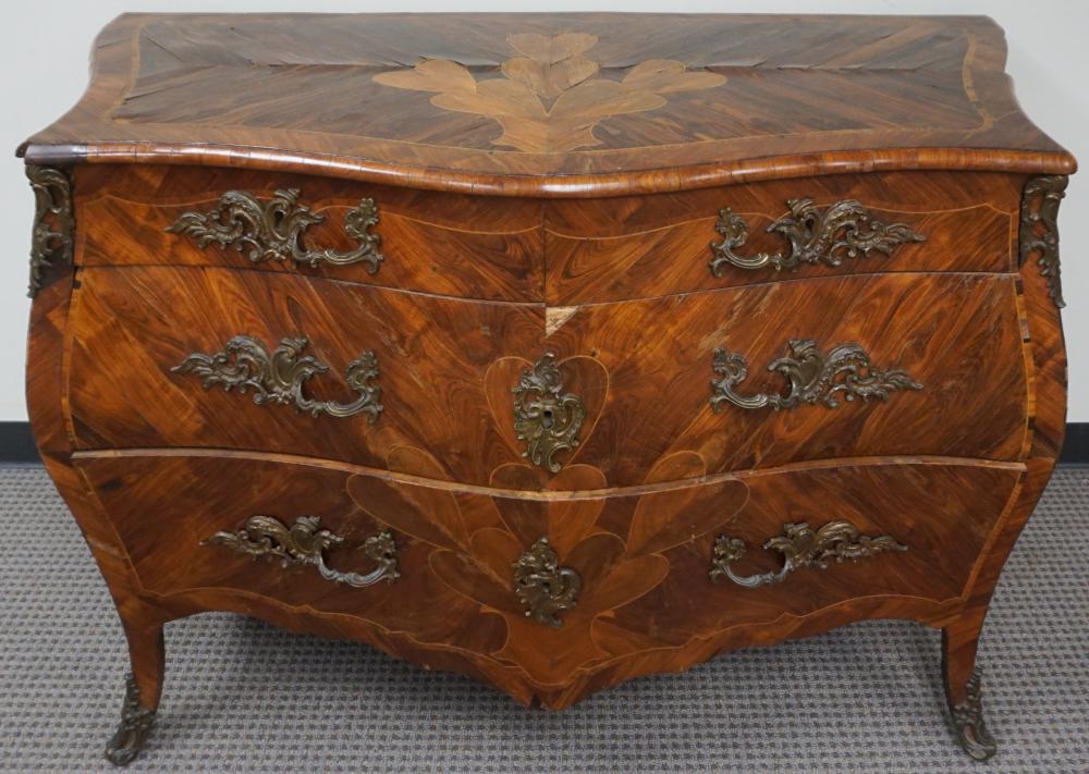 LOUIS XV STYLE MARQUETRY AND