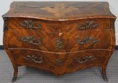 LOUIS XV STYLE MARQUETRY AND P