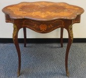 LOUIS XV STYLE MARQUETRY AND S