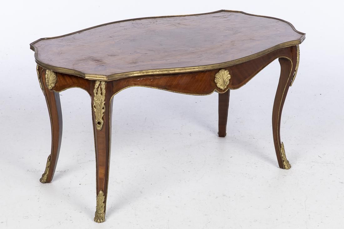 LOUIS XV STYLE MARQUETRY AND