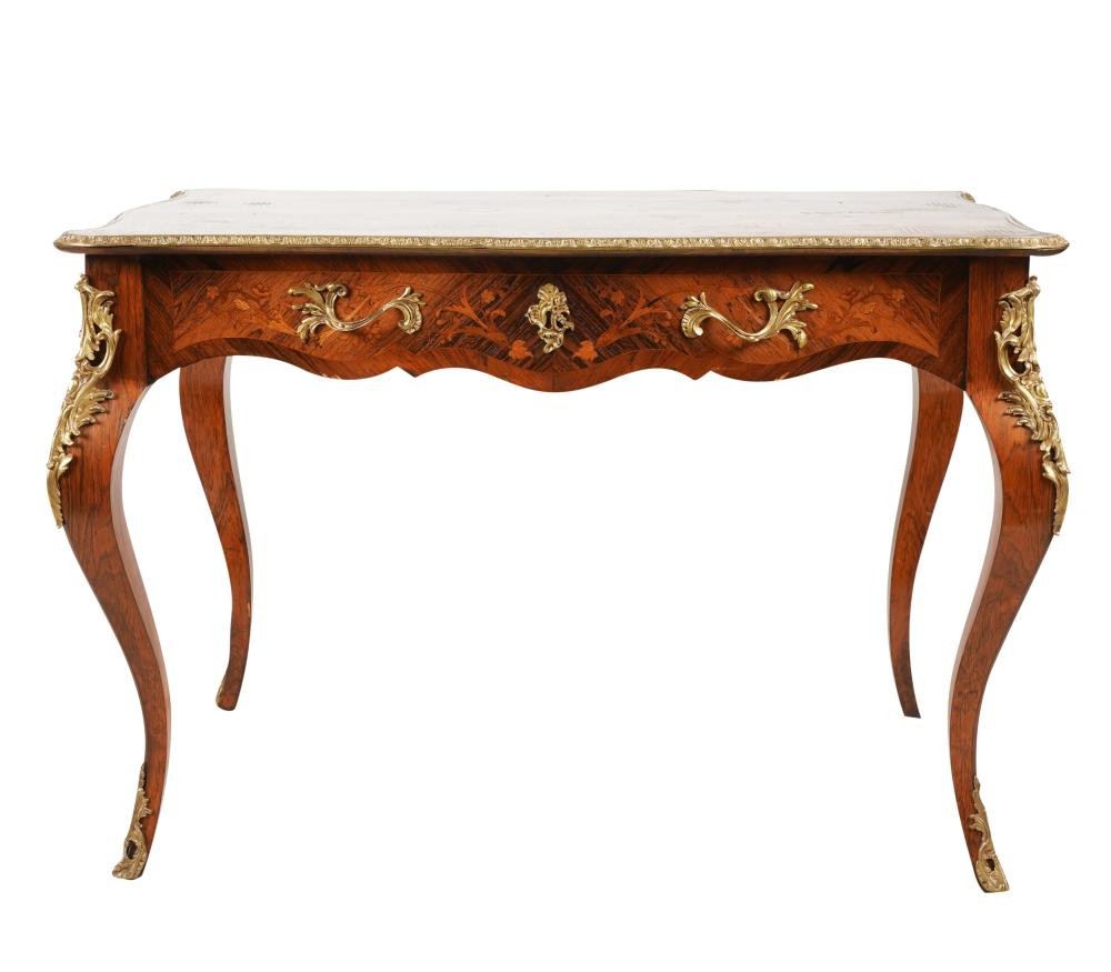 LOUIS XV-STYLE MARQUETRY BUREAU