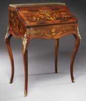 Louis XV style marquetry inlai