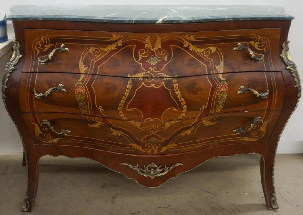 LOUIS XV STYLE MARQUETRY INLAID